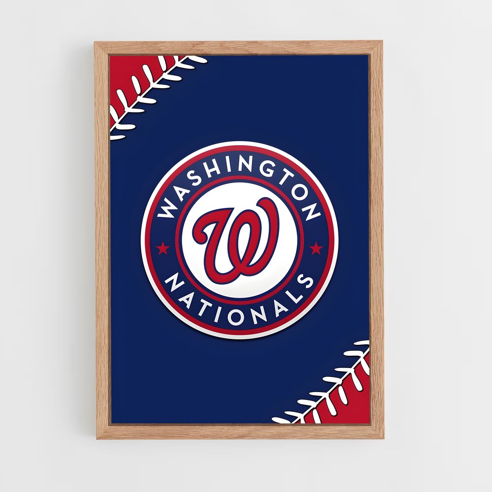 Poster Nationals Pride – affiche Baseball (vue 4)